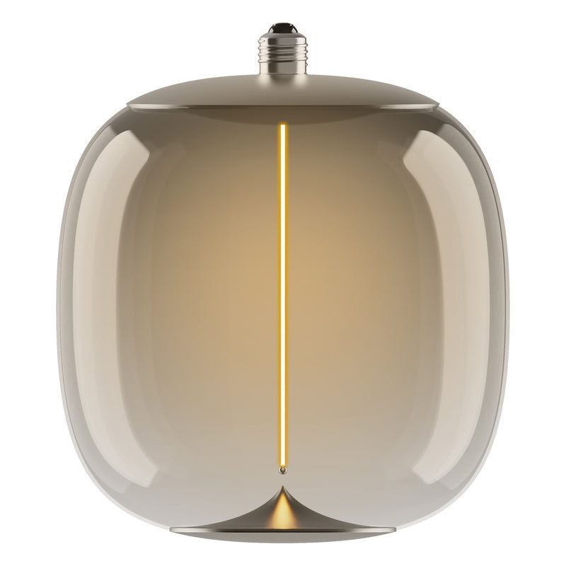 4W, 100lm, Vintage 1906 Big Oval Filament Magnetic Smoke, E27, 1800K, 250x300mm, LED Sisustuslamppu Osram