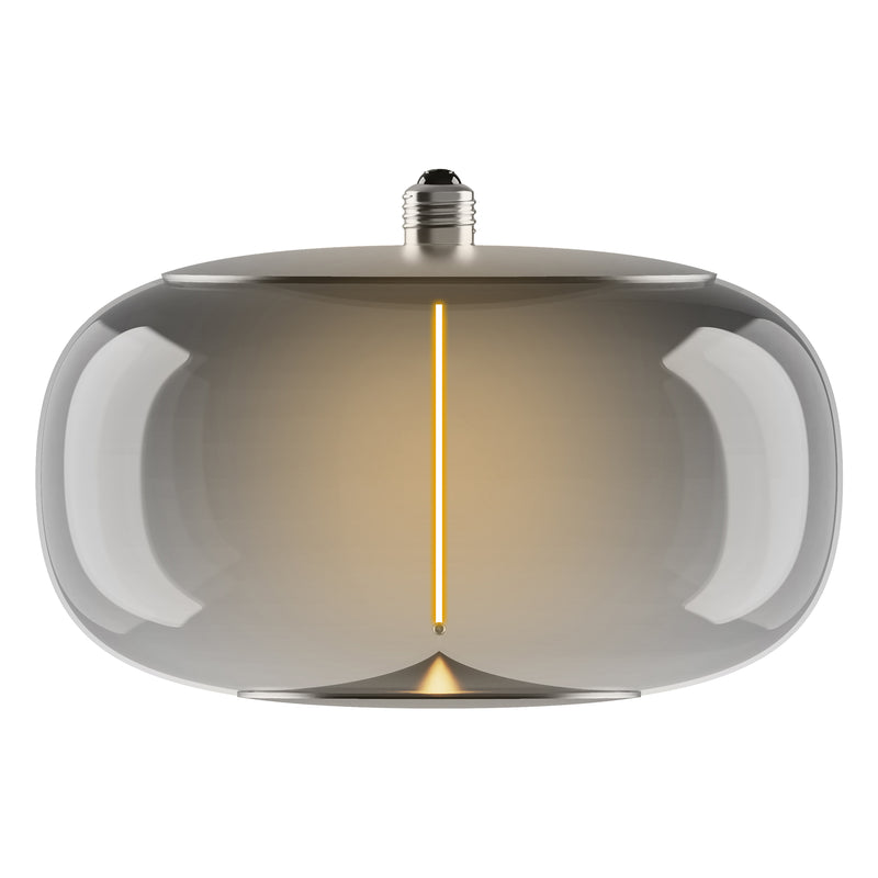 4W, 60lm, Vintage 1906 Big Elipse Filament Magnetic SMOKE, 1800K, E27, 300x210mm, LED Sisustuslamppu Osram