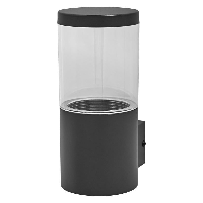 Endura Classic Ebro Wandleuchte DUNKELGRAU, E27, IP44, IK03, Außenwandleuchtengehäuse Osram