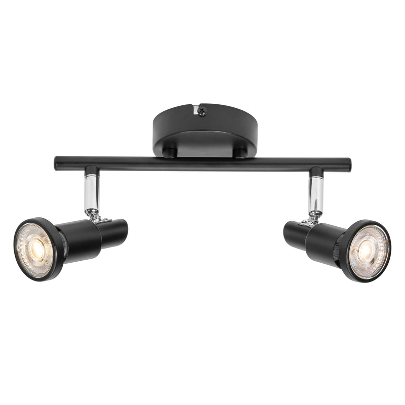 6.8W, 460lm, LED Spot DIM, 2xGU10, 2700K, IP20, IK06, 90x256mm, LED Kohdevalaisin Osram