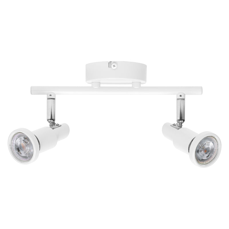 6.8W, 460lm, LED Spot DIM, 2xGU10, 2700K, IP20, IK06, 90x256mm, LED Kohdevalaisin Osram