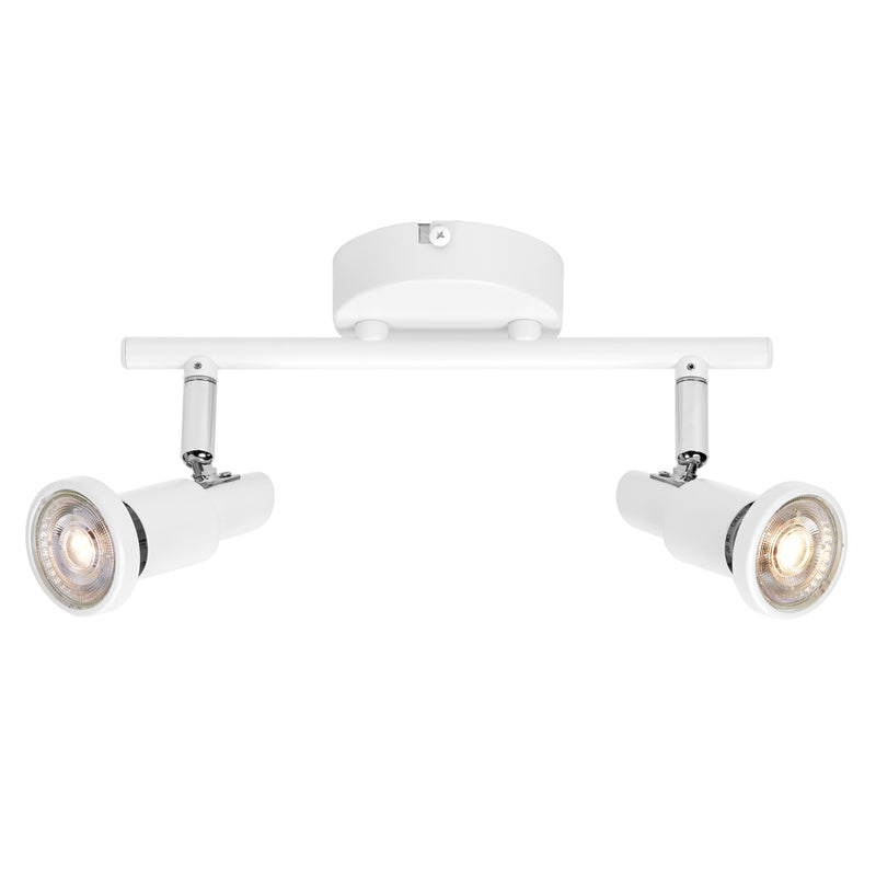 6.8W, 460lm, LED Spot DIM, 2xGU10, 2700K, IP20, IK06, 90x256mm, LED Kohdevalaisin Osram