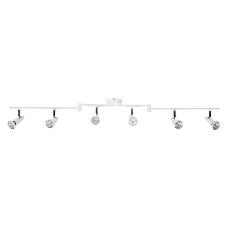 20.4W, 1380lm, LED Spot DIM, 6xGU10, 2700K, IP20, IK06, 90x1198mm, LED Kohdevalaisin Osram