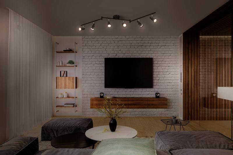 20.4W, 1380lm, LED Spot DIM, 6xGU10, 2700K, IP20, IK06, 90x1198mm, LED Kohdevalaisin Osram