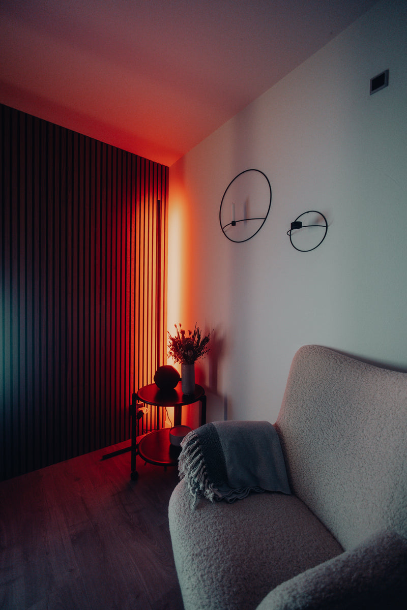 12W, 825lm, Smart+ WIFI Floor Corner RGB + Tunable White, 3000...6500K, IP20, IK03, 110x1400mm, LED Älyvalaisin Osram