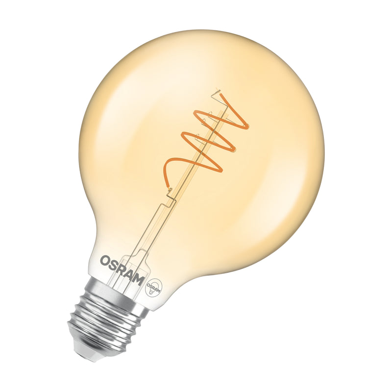 Osram Vintage 1906 Globe Gold E27 3,4 W – spiraalifilamentti, 470 lm