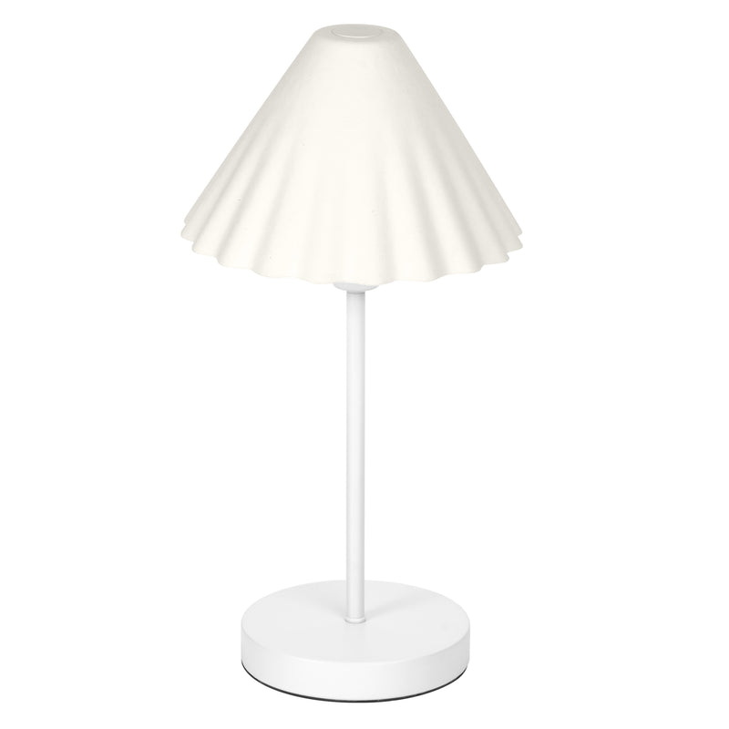 Decor Pulp Table WHITE, E14, IP20, 218x415mm, Sisustuksellinen pöytävalaisin Osram
