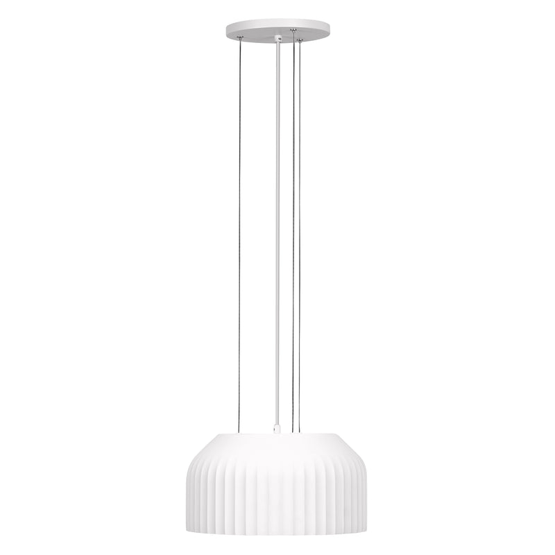 Decor Plaster Routes Pendelleuchte 300 WEISS, E27, IP20, IK03, 300x1200mm, Dekorative Deckenleuchte Osram