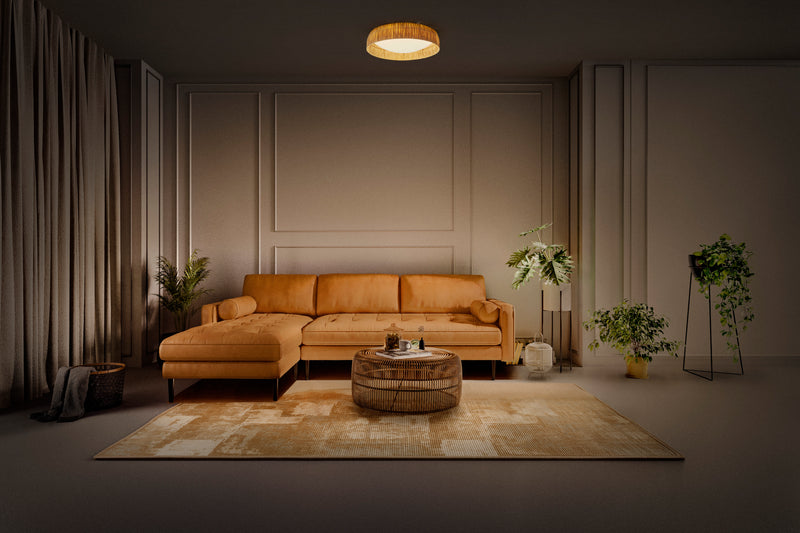28W, 1150lm, Decor Bamboo Paper Ceiling BROWN, 3000K, IP20, IK03, 130x500mm, LED Ceiling Light Osram