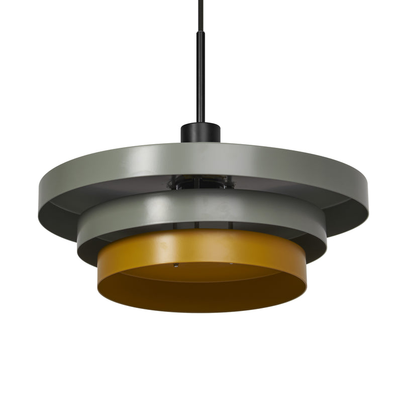 Decor Layers Pendant GREEN, E27, IP20, 400x1360mm, Sisustuksellinen kattovalaisin Osram