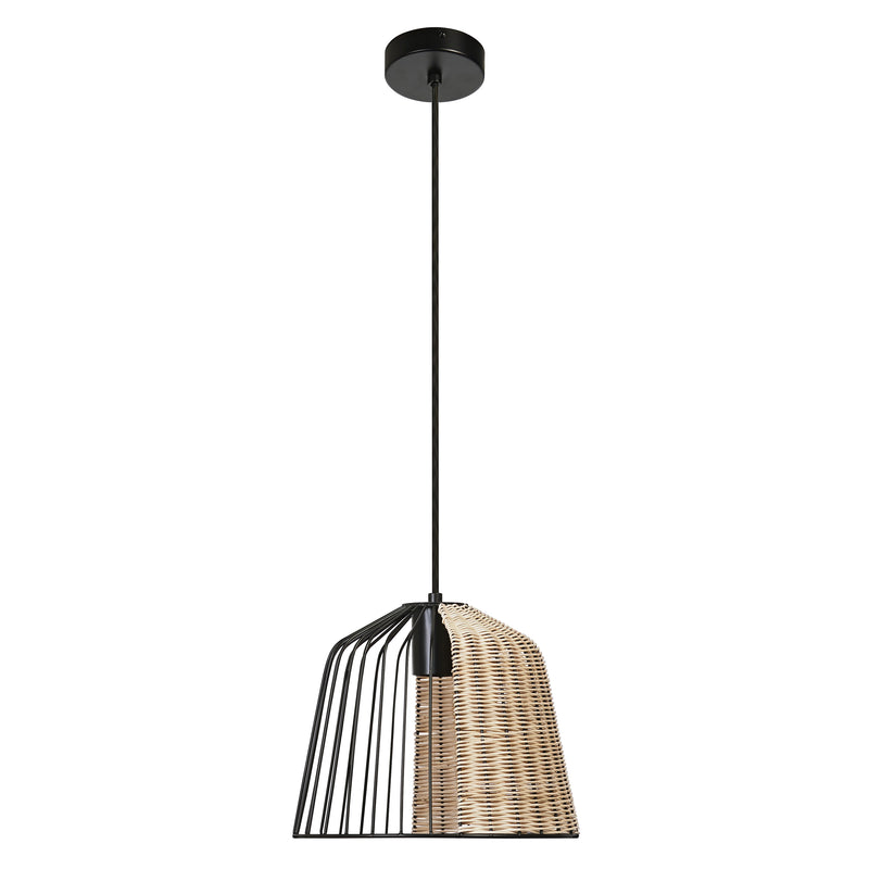 Decor Cage Bell Pendant BLACK, E27, IP20, 260x1265mm, Sisustuksellinen kattovalaisin Osram