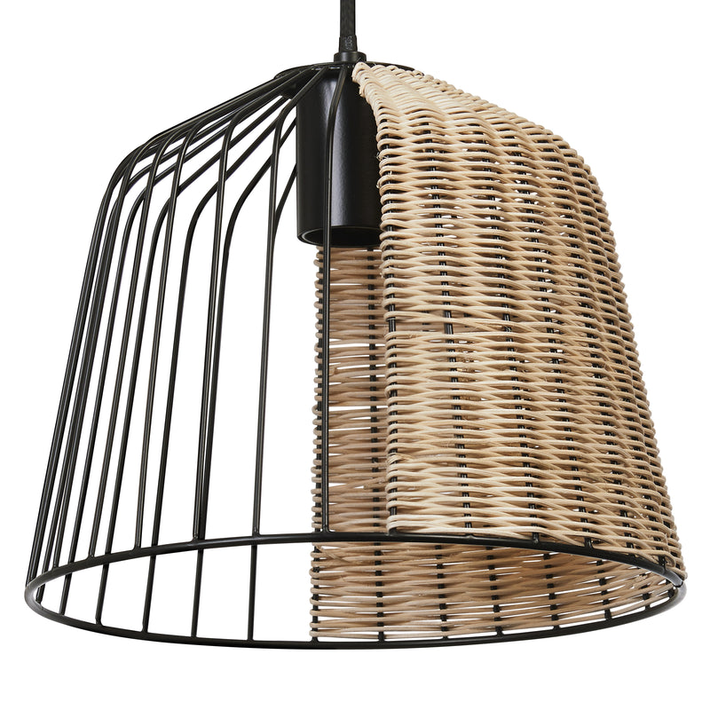 Decor Cage Bell Pendant BLACK, E27, IP20, 260x1265mm, Sisustuksellinen kattovalaisin Osram