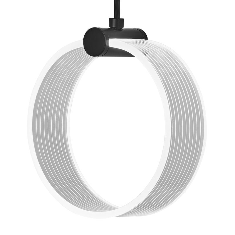 8W, 370lm, Decor Circle 1xPendant PL Click CCT, 3000K/4200K/6500K, IP20, 150x1210mm, Dekorative LED-Deckenleuchte Osram