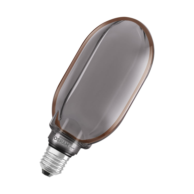 4W, 110lm, Vintage 1906 Globe Filament SMOKE DIM, E27, 1800K, 100x189mm, LED Sisustuslamppu Osram