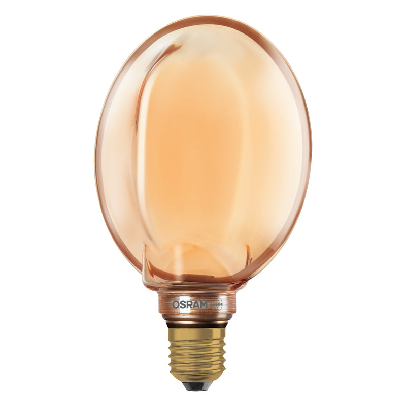 4W, 220lm, Vintage 1906 Globe Filament GOLD DIM, E27, 1800K, 130x171mm, LED Sisustuslamppu Osram
