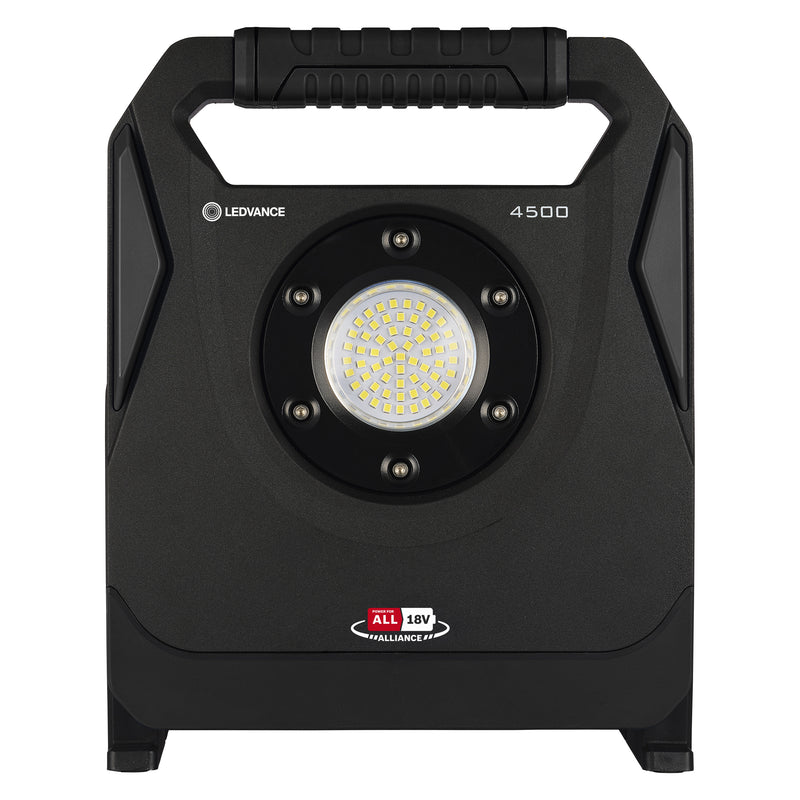 40 W, 4500 lm, Akku-Arbeitsleuchte Power for all Alliance, DIM, Powerbank, IP54, IK06, Osram LED-Arbeitsleuchte