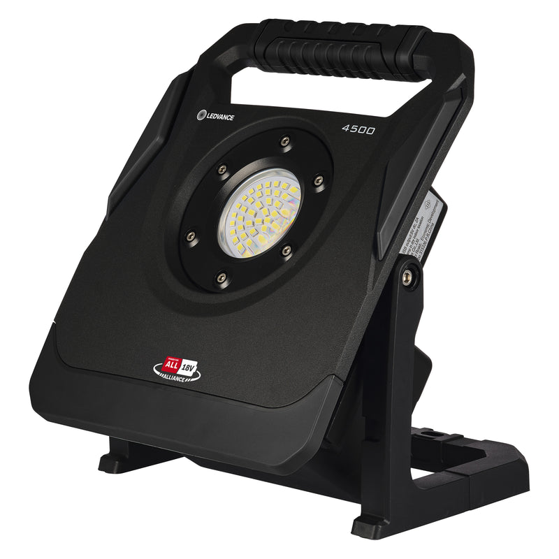 40 W, 4500 lm, Akku-Arbeitsleuchte Power for all Alliance, DIM, Powerbank, IP54, IK06, Osram LED-Arbeitsleuchte