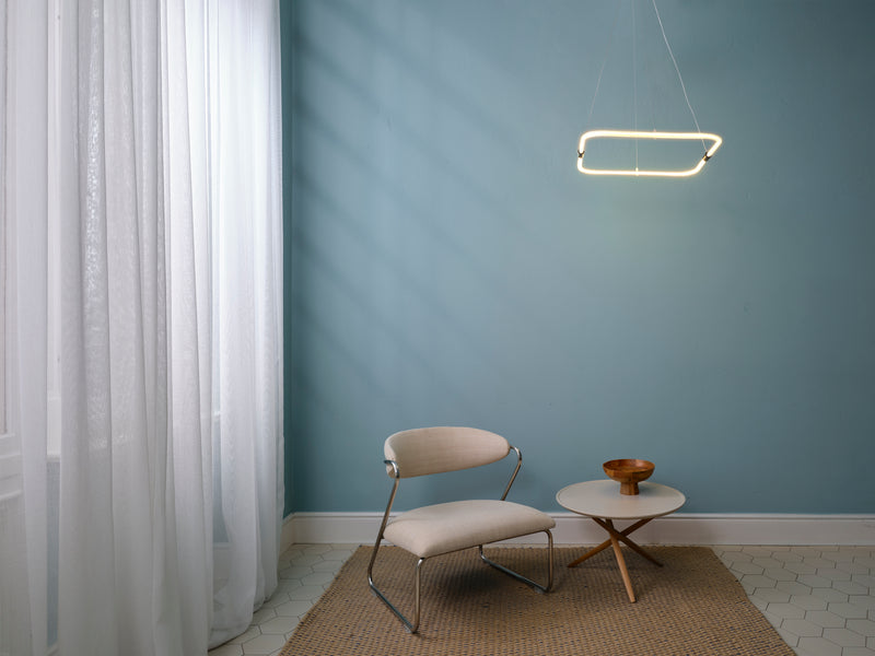 18W, 2000lm, Decor Tetragon Pendant Click DIM, 3000K, IP20, IK03, 566x700mm, LED Ceiling Light Osram