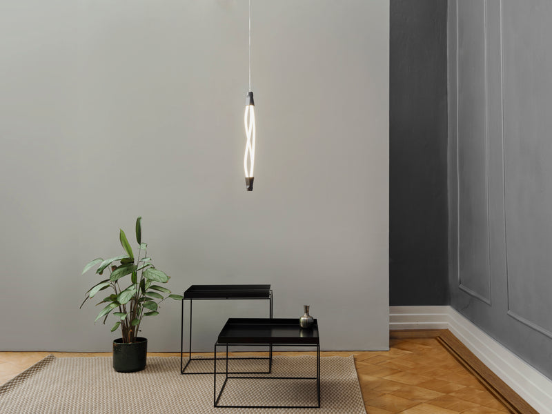 18W, 1800lm, Decor Swirl Pendant Vert Click DIM, 3000K, IP20, IK03, 150x1120mm, LED Ceiling Light Osram