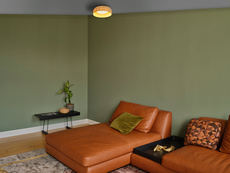 18W, 750lm, Decor Bamboo Paper Ceiling BROWN, 3000K, IP20, IK03, 120x400mm, LED kattovalaisin Osram