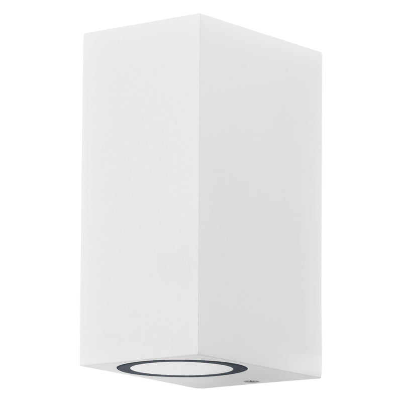 Endura Classic Square UpDown, GU10, IP44, IK04, Außenwandleuchtengehäuse Osram