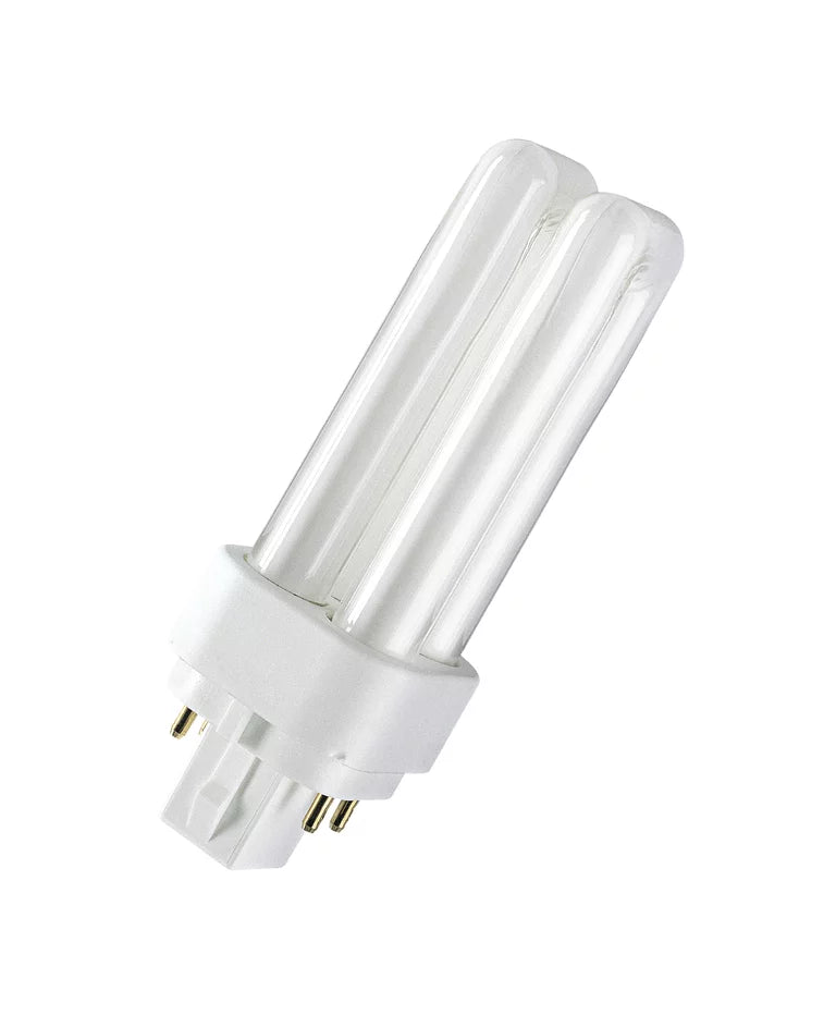 10W, 600lm, G24q-1 4P, 26x107mm, Plug-in lamp Patron