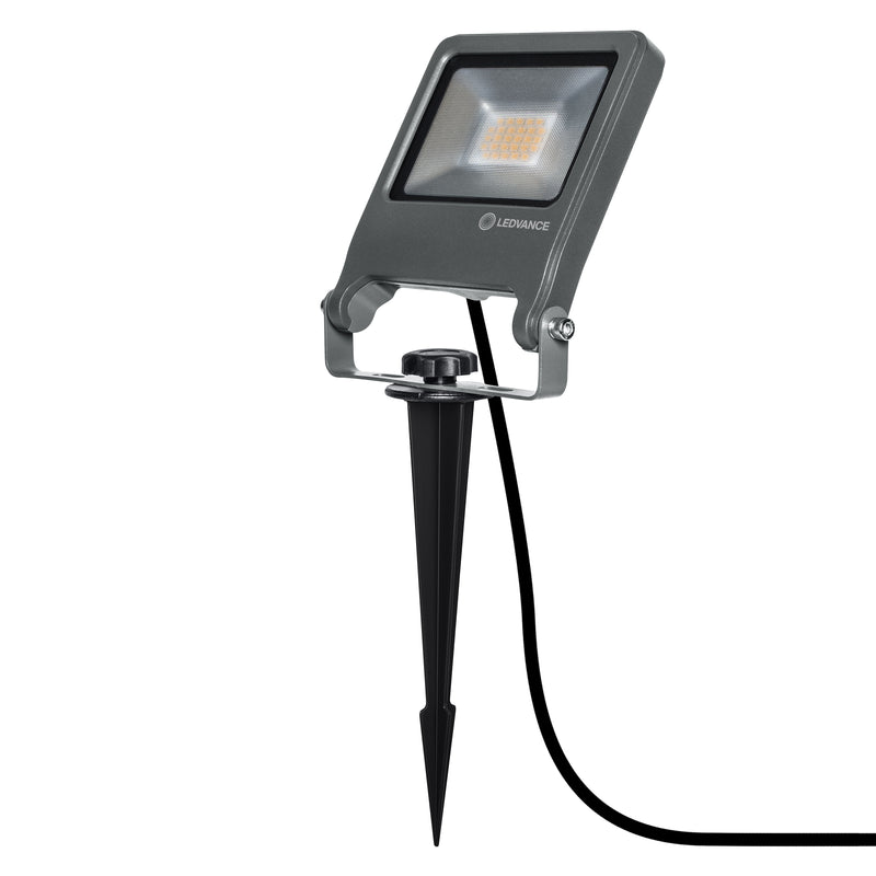 20W, 1700lm, Endura Garden Flood Spike, 3000K, IP65, IK03, LED Outdoor Light Osram