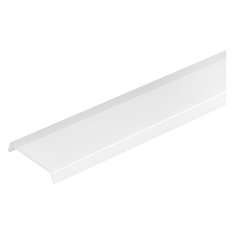 Ledvance Aluminiumprofil klare Abdeckung LS AY-PC/W02 – für PW02-Profil, 1 m/2 m