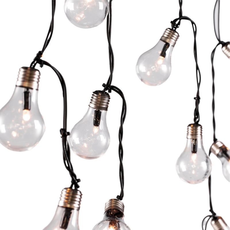 5 m LED-Lichterkette IP67 mit 64 Fassungen, Thorgeon