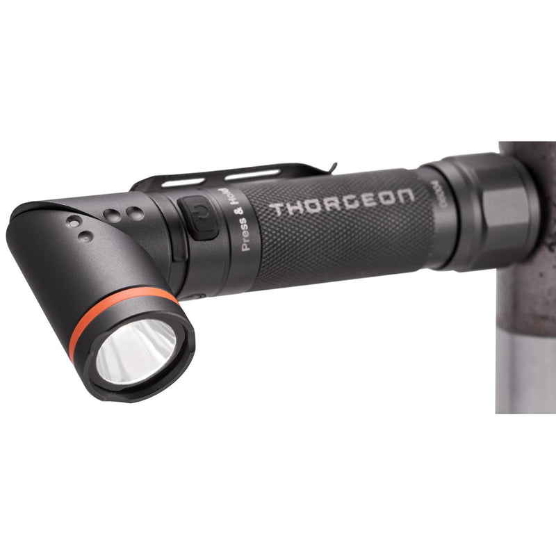 5W, 500lm, starke Taschenlampe IPX5, 1x2600mAh, USB-aufladbar, Thorgeon LED-Taschenlampe