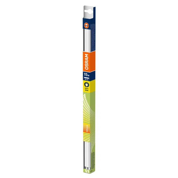 Osram LUMILUX T8 G13 15W loisteputki 2700K 950lm – 438 mm, lämmin valkoinen