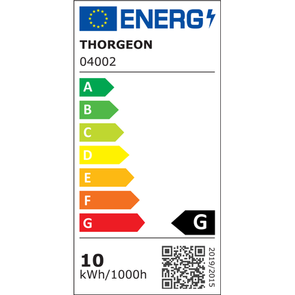Thorgeon LED-lamppu E27 9W 810lm GEN2 – 3000K/4000K, 140°, huurrettu, 60x110mm