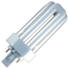 18W, 1200lm, GX24d-2 2P, 44x124mm, Pistokantalamppu Patron
