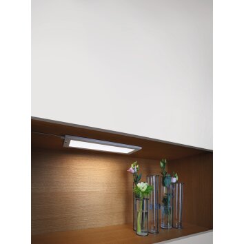 6W, 250lm, LED Cabinet Slim Sensor, 3000K, IP20, IK03, 38x300mm, LED Työpistevalaisin Osram