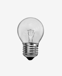 230V, 25W, 170lm, P45, E27, pienkupu Hehkulamppu Patron