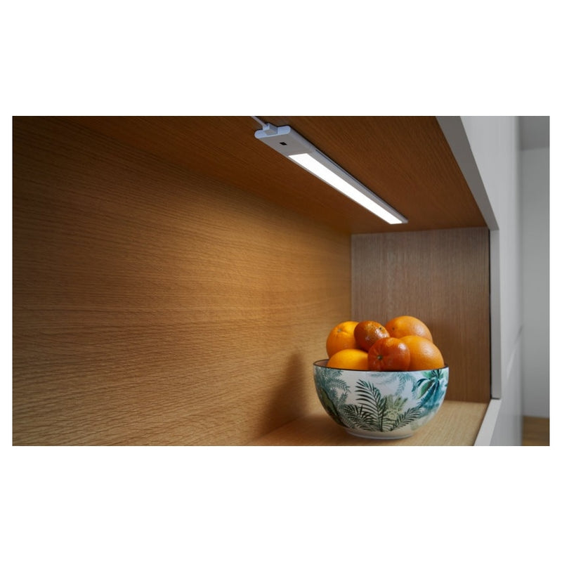 2x5,5 W, 265 lm, LED-Schrankleuchte Slim Sensor, 3000 K, IP20, IK03, 38x300 mm, Osram LED-Arbeitsplatzleuchten