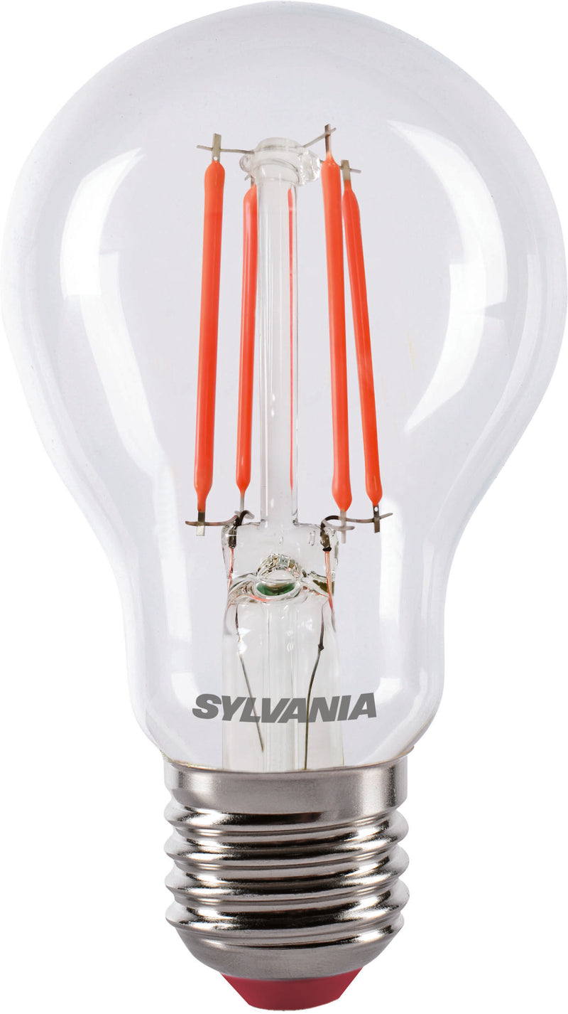 4.1W, 80lm, ToLEDo Festoon Chroma, E27, IP54, 60x106mm, Punainen Led lamppu Sylvania