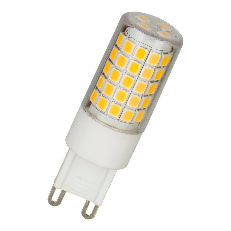 5W, 600lm, AC 230-240V, G9, DIM, 2700K, 18x57mm, Himmennettävä LED Lamppu