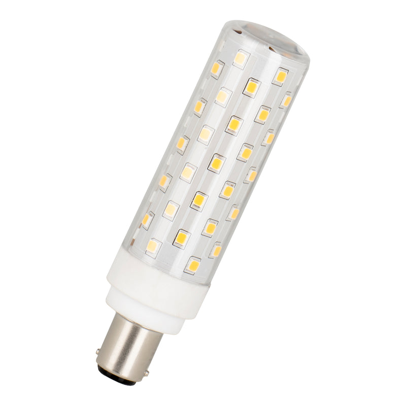 10W, 230-240V, 1200lm Compact Tube DIM, Ba15d, 2700K, 28x113mm, LED lamppu