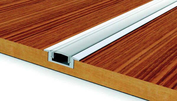 Slimline 7 R Profile Clear/Opal dome for LED strips Airam 