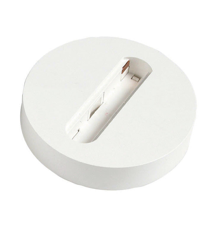 Asennuslevy MONOPOINT Ø 100×20 MM 1-vaihekiskoon valkoinen Sylvania