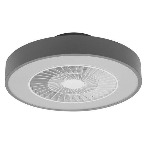 76W, 4500lm, Smart+ WiFi Ceiling Fan Cylinder Tunable White + Remote Control, 3000...6500K, IP20, 600x602mm, LED Älykattovalaisin tuulettimella Osram