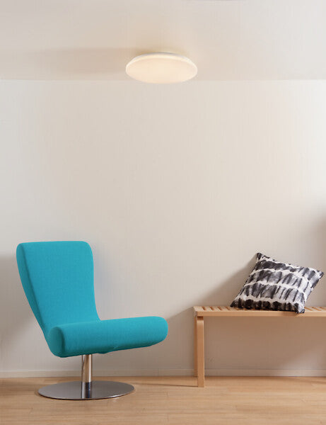 22 W, 1600 lm Gaia Slim R IP20, 2700 K / 6500 K, 400 mm, dimmbare LED-Deckenleuchte Airam