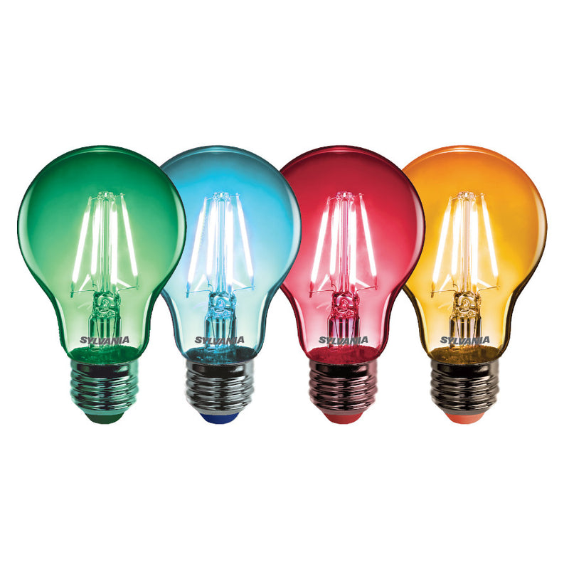 4.1W ToLEDo Retro Chroma A60 E27 lamp assortment IP54 Green/Blue/Red/Orange 4-pack Sylvania
