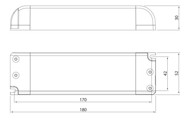 60W, 24V, LED Transformer IP20 Airam 