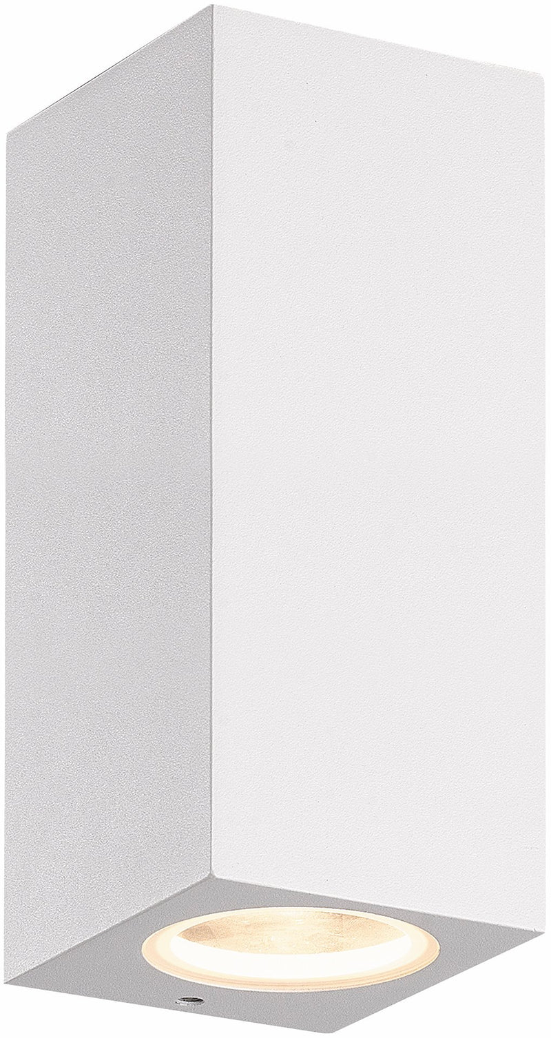 Ume 2x6W Valaisinrunko GU10 polttimolle IP65, Tumman harmaa, Hopea ja Valkoinen