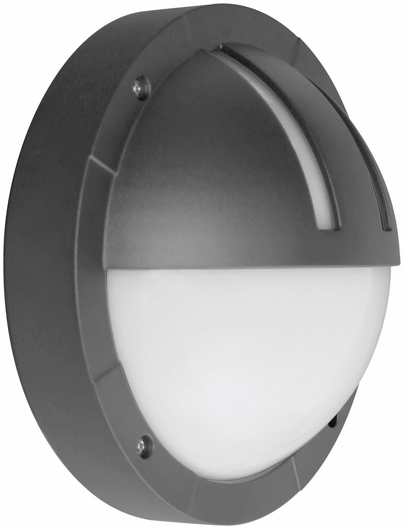 Esbo III Valaisinrunko IP65, GX53 lampulle Max 12W, Tumman harmaa, Valkoinen ja Hopea
