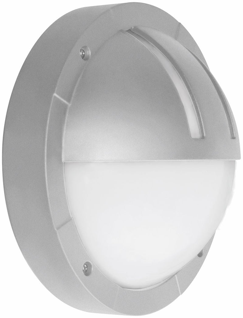 Esbo III Valaisinrunko IP65, GX53 lampulle Max 12W, Tumman harmaa, Valkoinen ja Hopea