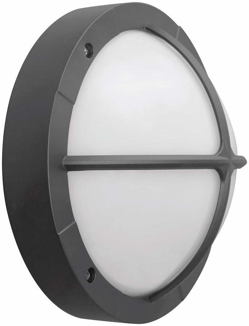 Esbo V Valaisinrunko IP65, GX53 lampulle Max 12W, Tumman harmaa, Valkoinen ja Hopea