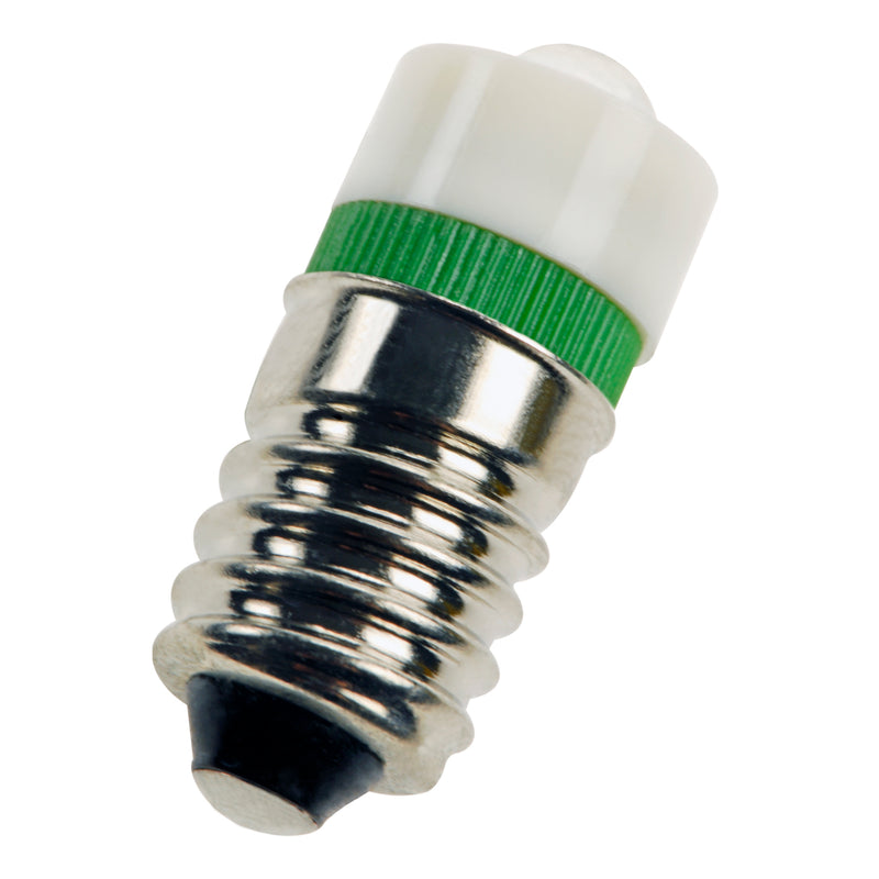 0,38W, 5lm, 24-28V AC/DC, 10x24mm, E10, LED-Signallampe